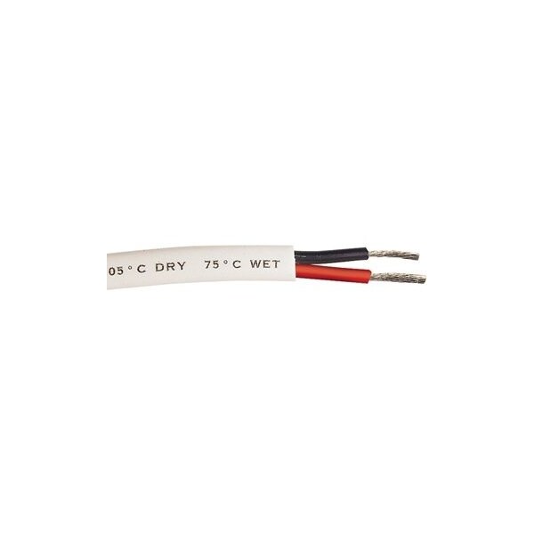 East Penn Primary Wire, Marine, 12 AWG, Copper, Black/Red, PVC Jacket, Stranded 04538 - main